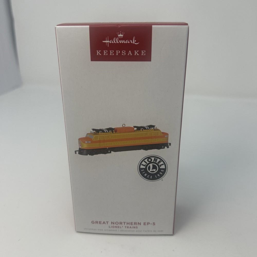 2022 HALLMARK LIONEL TRAIN GREAT NORTHERN EP-5 TRAIN LIMITED EDITION - NIB